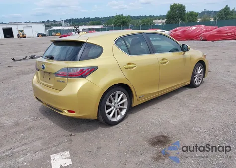 2011 Lexus Ct 200H Premium из США, поврежденный, VIN JTHKD5BH5B2007769
